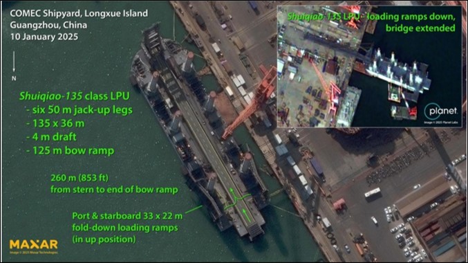 Shuiaiao135 Class Chinese Landing Platform Utility (LPU) (A)